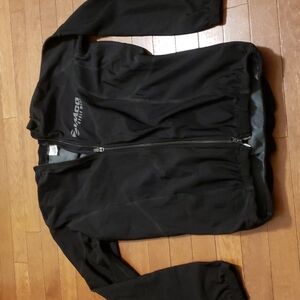 IMCO Cycle Wear Black Full Zip Jacket Men’s L | Cycling Softshell Windbreaker